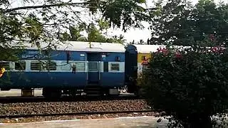 Medapadu Express Train speeds through