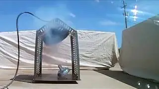 Utility Tire Cage Split Rim Explosion
