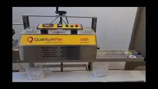 QuantumPak Q800C Bag Sealer with Support Conveyor and Thermal Ink Jet Printer | ProPac.com