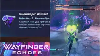 Unlocking the Voidwhisper Housing Artifact in WAYFINDER that reduces Stamina cost