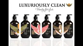 Velvet Alabaster Luxury Soap Free Dog Shampoo for sensitive and dry skin.