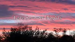 Late Summer Nights | A GLOB&Lambda;L Trap X Tomorrow's Vibes Mix