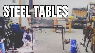 DIY STEEL TABLES - [Budget Friendly]