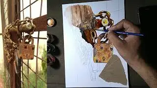 Rusted lock in /ink /ballpen part:-4