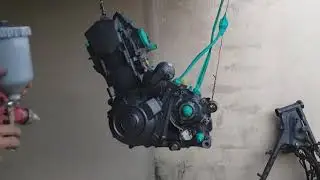 pintura completa motor xt 660.