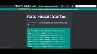 FAUCET AUTOM&Aacute;TICA FIRE FAUCET 10 CRYPTOS PARA A FAUCET HUB