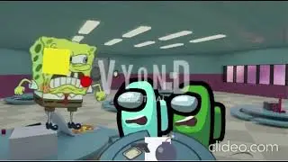 Bob Esponja malvado contra Among Us