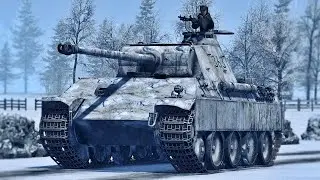 PANTHER TANK vs ARCHER SPG - January 1945 | Gates of Hell