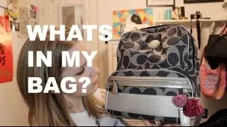 What's In My Bag? (Backpack Cleaning Edition)