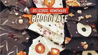 CHOCOLATE BARK Recipe | Chocolates for Diwali