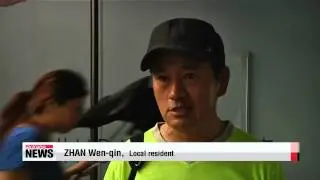 Typhoon Matmo makes landfall in Taiwan