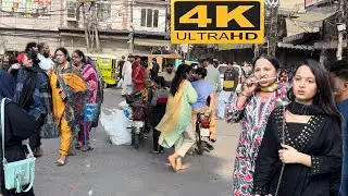 The Vibrant Bazaars Of Lahore, Pakistan During Sunday Lockdown 4K-Walking Tour [Full HD]
