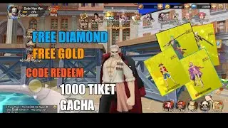 GAME ONE PIECE PIRATES WAR PRIVATE SERVER|1000 tiket|FREE diamond|code redeem