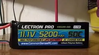 Review of a Common Sense RC Lectron Pro brand battery