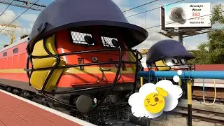 Safety First - Train accidents | Indian Railways | RailAnimation
