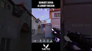 Sunset Defense Sova Mid to A Lobby Info Recon Bolt | Valorant Tactic