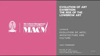 Evolution of art Exhibition: the rise of the lowbrow art