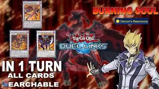 BURNING SOUL - JACK ATLAS TRIPLE BOSSES COMBO [Duel Links] [Anime Edition]