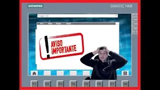 CURSO PANTALLA HMI TIA PORTAL 9 / 10❗️ ❗️ AVISOS HMI TIA PORTAL🔔🔔🔔