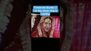 #border2 🌟1st day show/Loved movie,cast,song and everything specially #ahanshetty #diljitdosanjh 🫶❤️