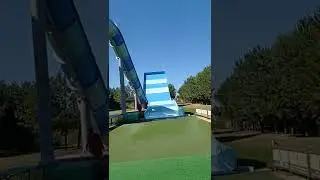 Łeba PARK  Park Dinozaur&oacute;w zjeżdżalnia