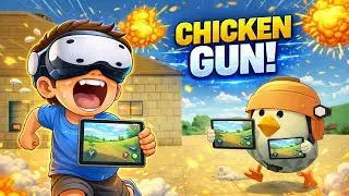 Chicken gun!! Booomm!!