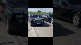 The country's first extended Rolls-Royce airborne to undertake high-end wedding customization 🚗#cars