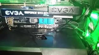 My Installed EVGA Powerlink Power On