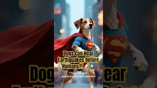 Dogs Can Hear Earthquakes Before Humans?! 🐶🌍