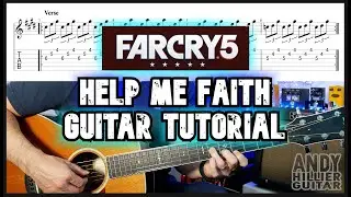 FARCRY 5 Help Me Faith Guitar Tutorial Lesson