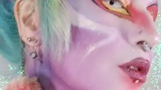 Majoras Mask Inspired Makeup