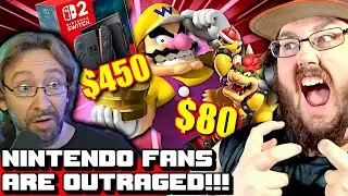 Switch 2 Games cost HOW MUCH?! NINTENDO SWITCH 2 PRICES REACTION!!!