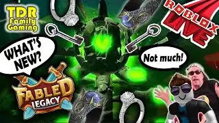 Some Keys/Rings in FABLED LEGACY!  LIVE - DroydTDR Roblox