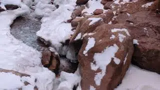 Eldorado Canyon State Park in Winter