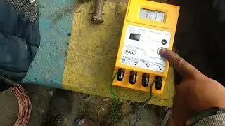 WACO Digital Earth Resistance Tester/digital meger /how to checking Earth 🙏
