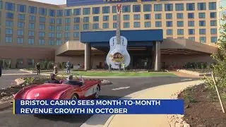 Bristol casino sees month-to-month revenue growth in October