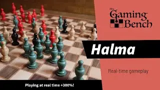 Halma | Victorian board game play-thru