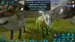 BREEDING DIREWOLF (ARK MOBILE) E2