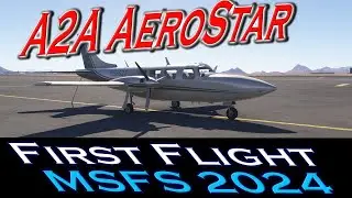 Microsoft Flight Simulator Aerostar 600 First Flight and Thoughts
