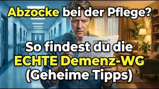 Abzocke bei der Pflege? So findest du die ECHTE Demenz-WG (Geheime Tipps)