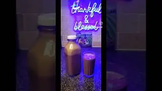 Dairy Free Home Made Chocolate Milk #vegan #plantbased #food