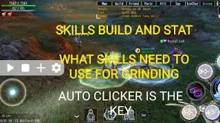 AVABEL CLASSIC - SKILLS AND STATS BUILD | SKILLS NEED TO USE FOR GRINDING NOT DRAINING SP