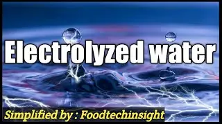 Electrolyzed water