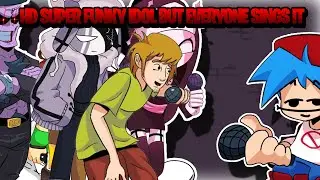 Friday Night Funkin' | HD Super Funky Idol but Everyone Sings It [FC] | Fnf HD Mod