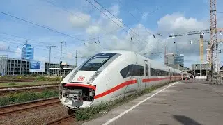 Zugverkehr in Duisburg HBF/4k