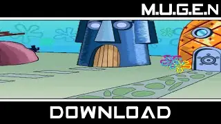 M.U.G.E.N. STAGES | SpongeBob SquarePants | Bikini Bottom by Xedarts (1.0 & 1.1)
