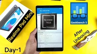 Realme Pad Mini GeekBench 5 Day-1 UniSOC T616 🔥