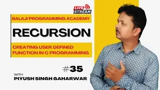 Recursion|| User Defined Function|| Importance of function || Creating Function || Function in Hindi