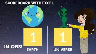 How to Create and Run a Scoreboard in OBS With Microsoft Excel