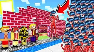 BASE 100% SEGURA VS APOCALIPSIS DE MIRACULOUS LADYBUG EN MINECRAFT